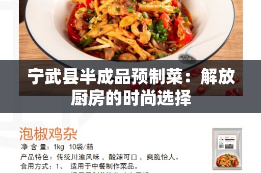 宁武县半成品预制菜：解放厨房的时尚选择