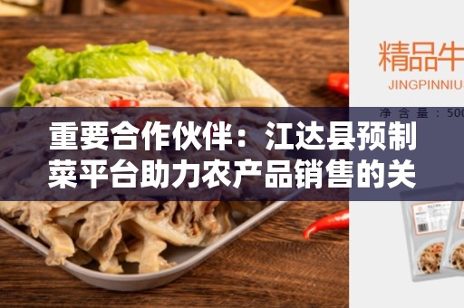 重要合作伙伴：江达县预制菜平台助力农产品销售的关键合作伙伴