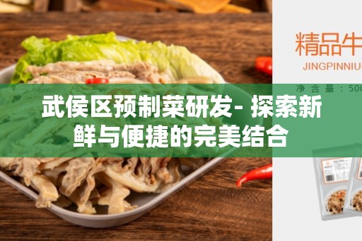 武侯区预制菜研发- 探索新鲜与便捷的完美结合