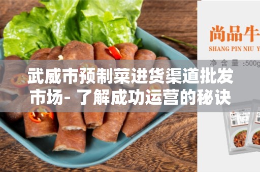 武威市预制菜进货渠道批发市场- 了解成功运营的秘诀