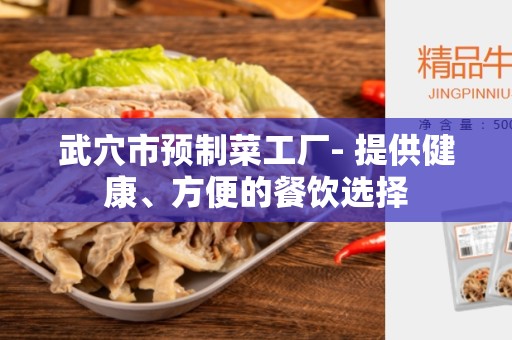 武穴市预制菜工厂- 提供健康、方便的餐饮选择