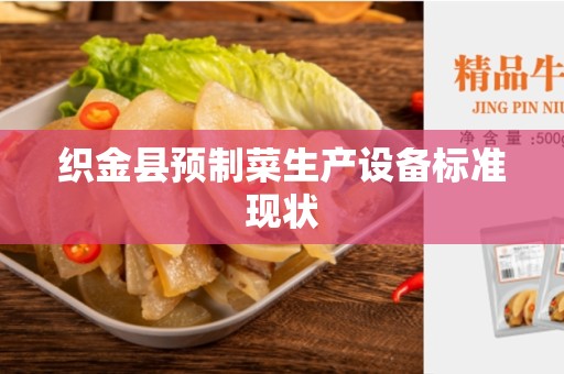 织金县预制菜生产设备标准现状