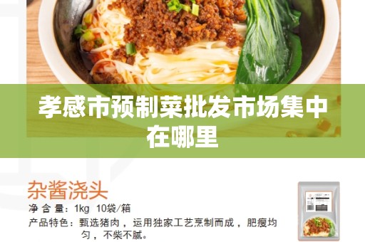 孝感市预制菜批发市场集中在哪里