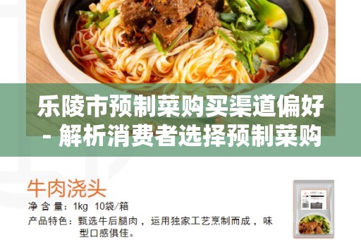 乐陵市预制菜购买渠道偏好- 解析消费者选择预制菜购买渠道的偏好