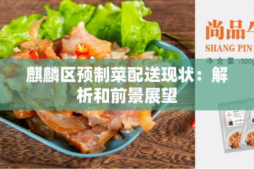 麒麟区预制菜配送现状：解析和前景展望