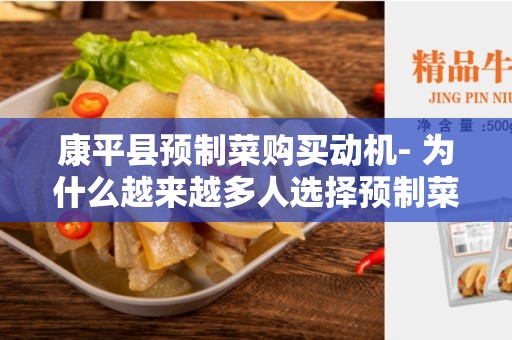 康平县预制菜购买动机- 为什么越来越多人选择预制菜-