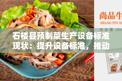 石楼县预制菜生产设备标准现状：提升设备标准，推动产业发展