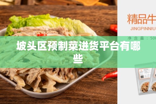 坡头区预制菜进货平台有哪些