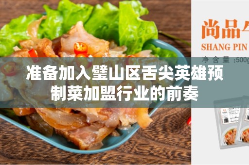 准备加入璧山区舌尖英雄预制菜加盟行业的前奏