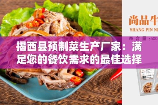 揭西县预制菜生产厂家：满足您的餐饮需求的最佳选择