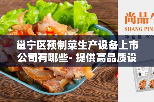 邕宁区预制菜生产设备上市公司有哪些- 提供高品质设备的制造商