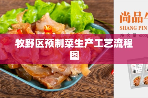 牧野区预制菜生产工艺流程图