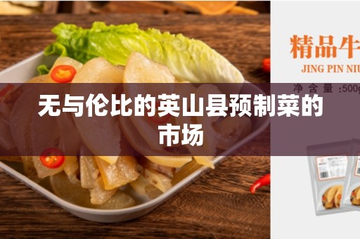 无与伦比的英山县预制菜的市场