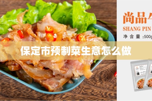 保定市预制菜生意怎么做