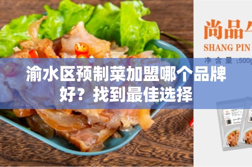渝水区预制菜加盟哪个品牌好？找到最佳选择