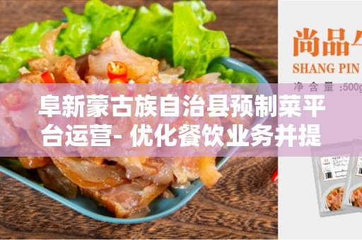 阜新蒙古族自治县预制菜平台运营- 优化餐饮业务并提供便利选择的机会