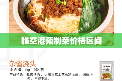 临空港预制菜价格区间
