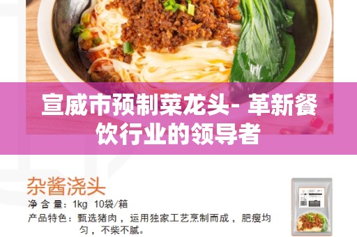 宣威市预制菜龙头- 革新餐饮行业的领导者