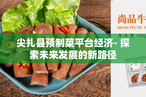 尖扎县预制菜平台经济- 探索未来发展的新路径
