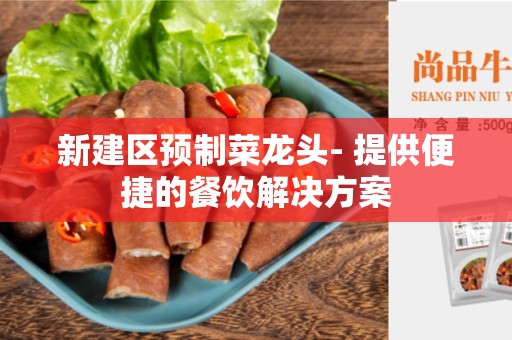 新建区预制菜龙头- 提供便捷的餐饮解决方案