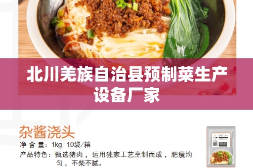 北川羌族自治县预制菜生产设备厂家