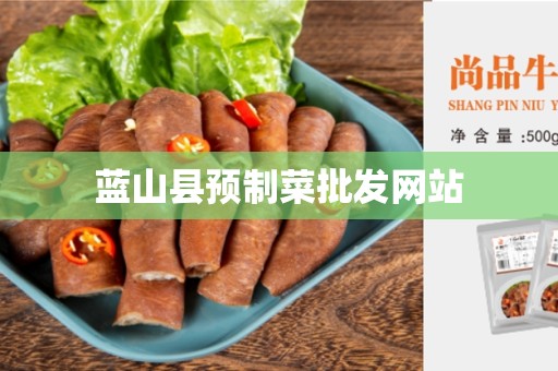 蓝山县预制菜批发网站