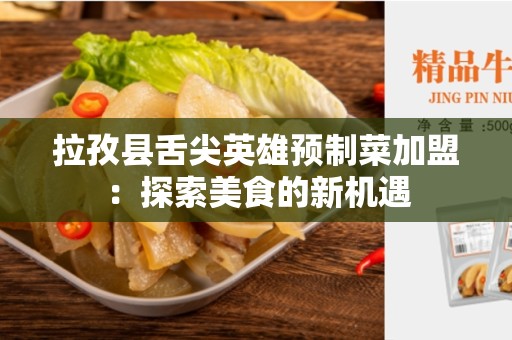 拉孜县舌尖英雄预制菜加盟：探索美食的新机遇