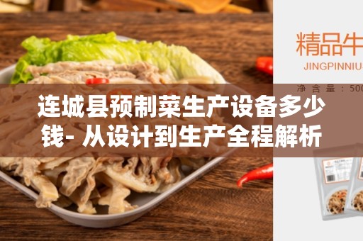 连城县预制菜生产设备多少钱- 从设计到生产全程解析