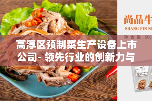 高淳区预制菜生产设备上市公司- 领先行业的创新力与高质量产品