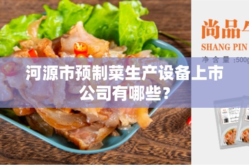 河源市预制菜生产设备上市公司有哪些？