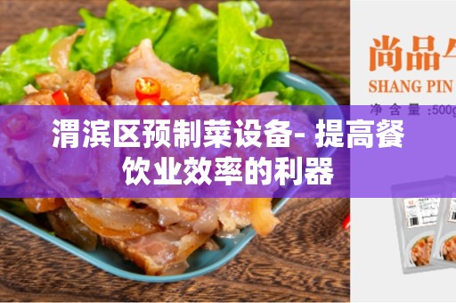 渭滨区预制菜设备- 提高餐饮业效率的利器