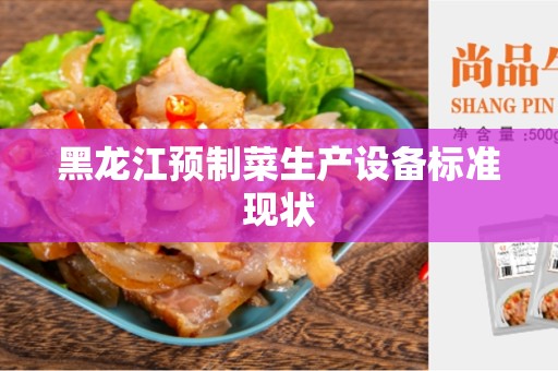 黑龙江预制菜生产设备标准现状