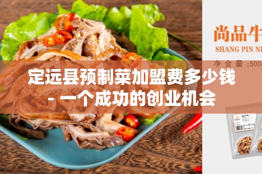 定远县预制菜加盟费多少钱- 一个成功的创业机会