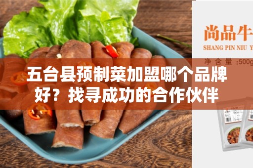 五台县预制菜加盟哪个品牌好?找寻成功的合作伙伴 五台县预制菜加盟哪个品牌好?找寻成功的合作伙伴