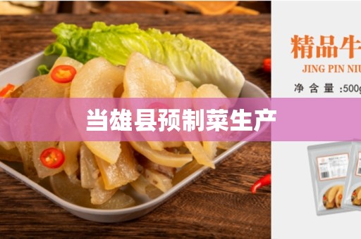 当雄县预制菜生产