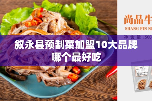 叙永县预制菜加盟10大品牌哪个最好吃