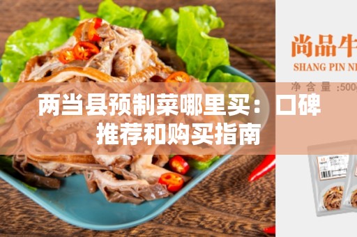 两当县预制菜哪里买：口碑推荐和购买指南