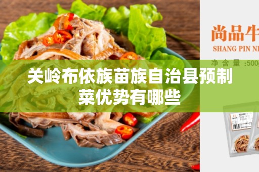 关岭布依族苗族自治县预制菜优势有哪些