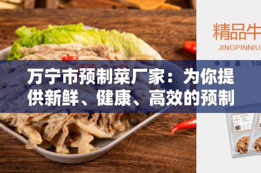 万宁市预制菜厂家：为你提供新鲜、健康、高效的预制菜