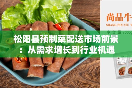松阳县预制菜配送市场前景：从需求增长到行业机遇