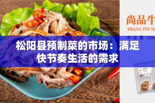松阳县预制菜的市场：满足快节奏生活的需求