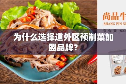 为什么选择道外区预制菜加盟品牌？