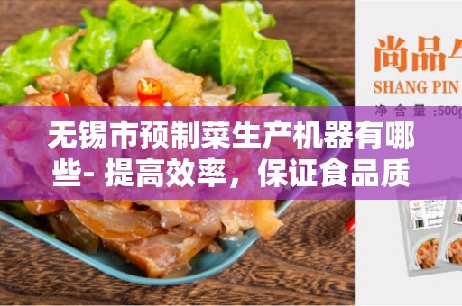 无锡市预制菜生产机器有哪些- 提高效率，保证食品质量的关键设备