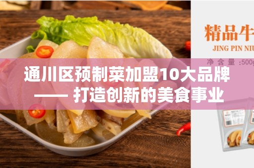 通川区预制菜加盟10大品牌 —— 打造创新的美食事业
