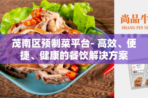 茂南区预制菜平台- 高效、便捷、健康的餐饮解决方案