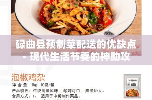 碌曲县预制菜配送的优缺点- 现代生活节奏的神助攻