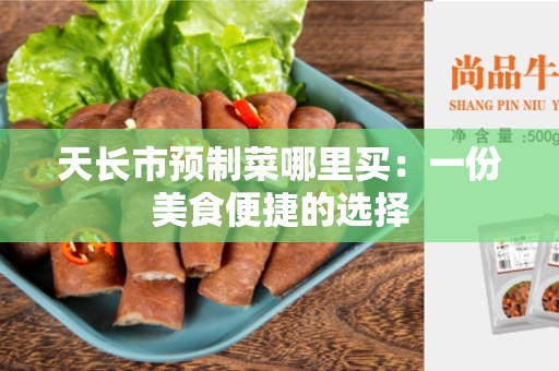 天长市预制菜哪里买：一份美食便捷的选择