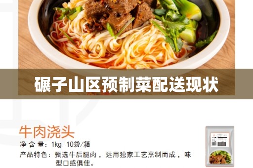 碾子山区预制菜配送现状