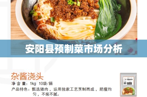 安阳县预制菜市场分析