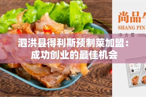 泗洪县得利斯预制菜加盟： 成功创业的最佳机会